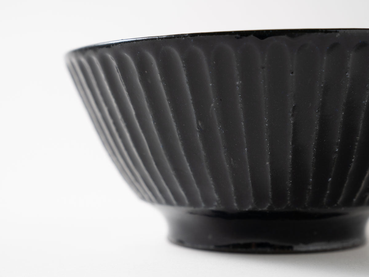 ルリ釉鎬どんぶり【加藤仁志】