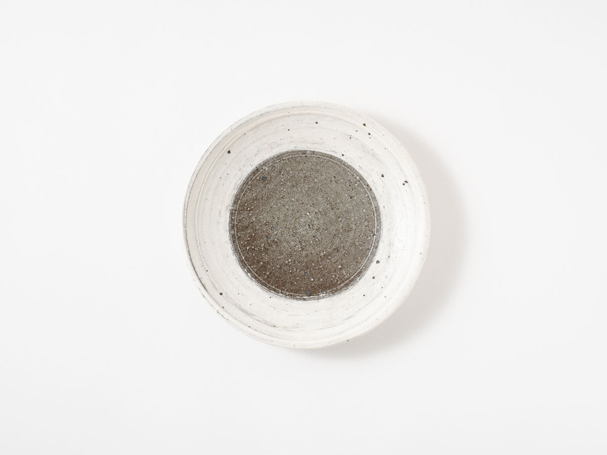 刷毛目皿17cm【加藤仁志】