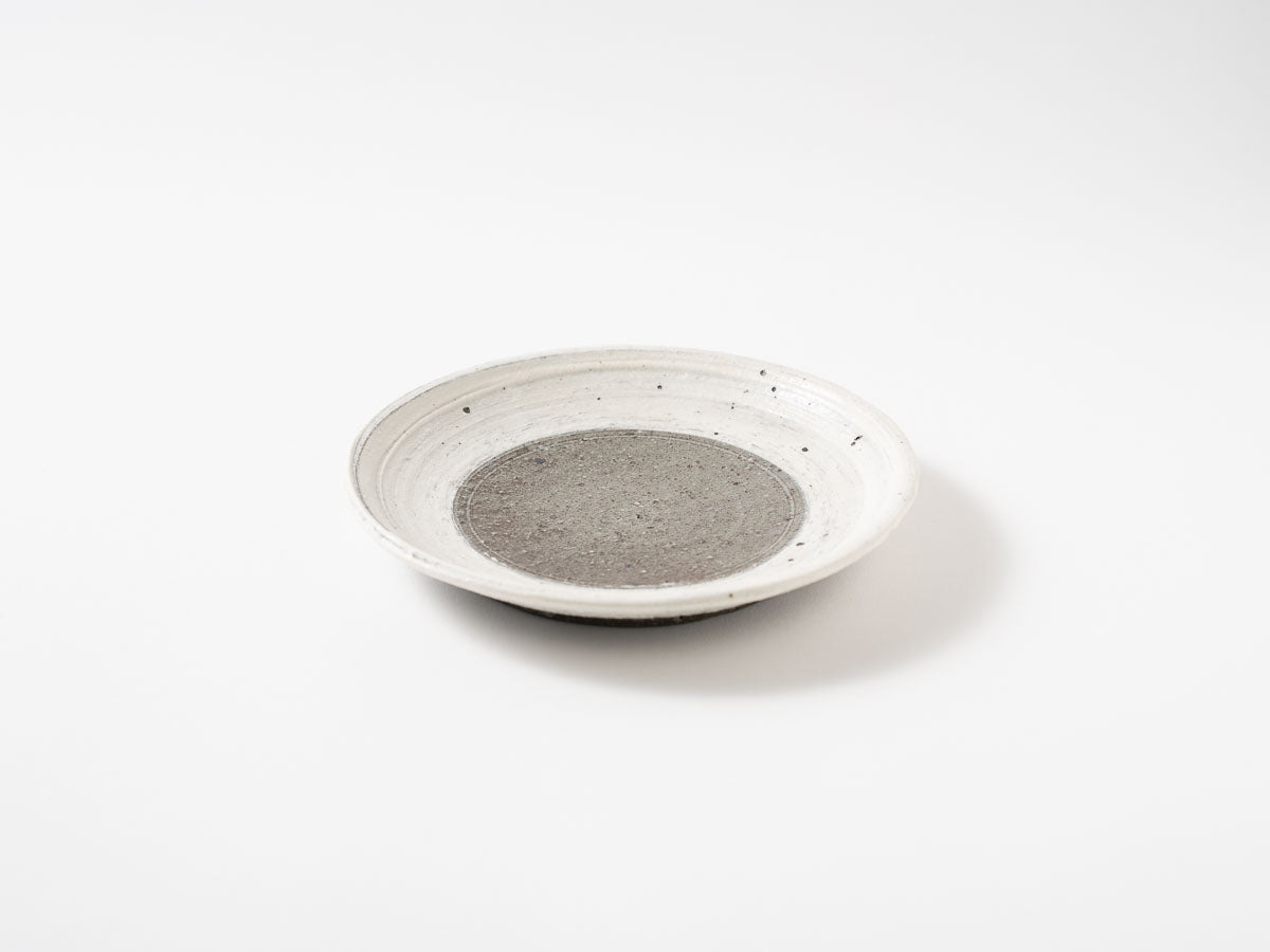 刷毛目皿17cm【加藤仁志】