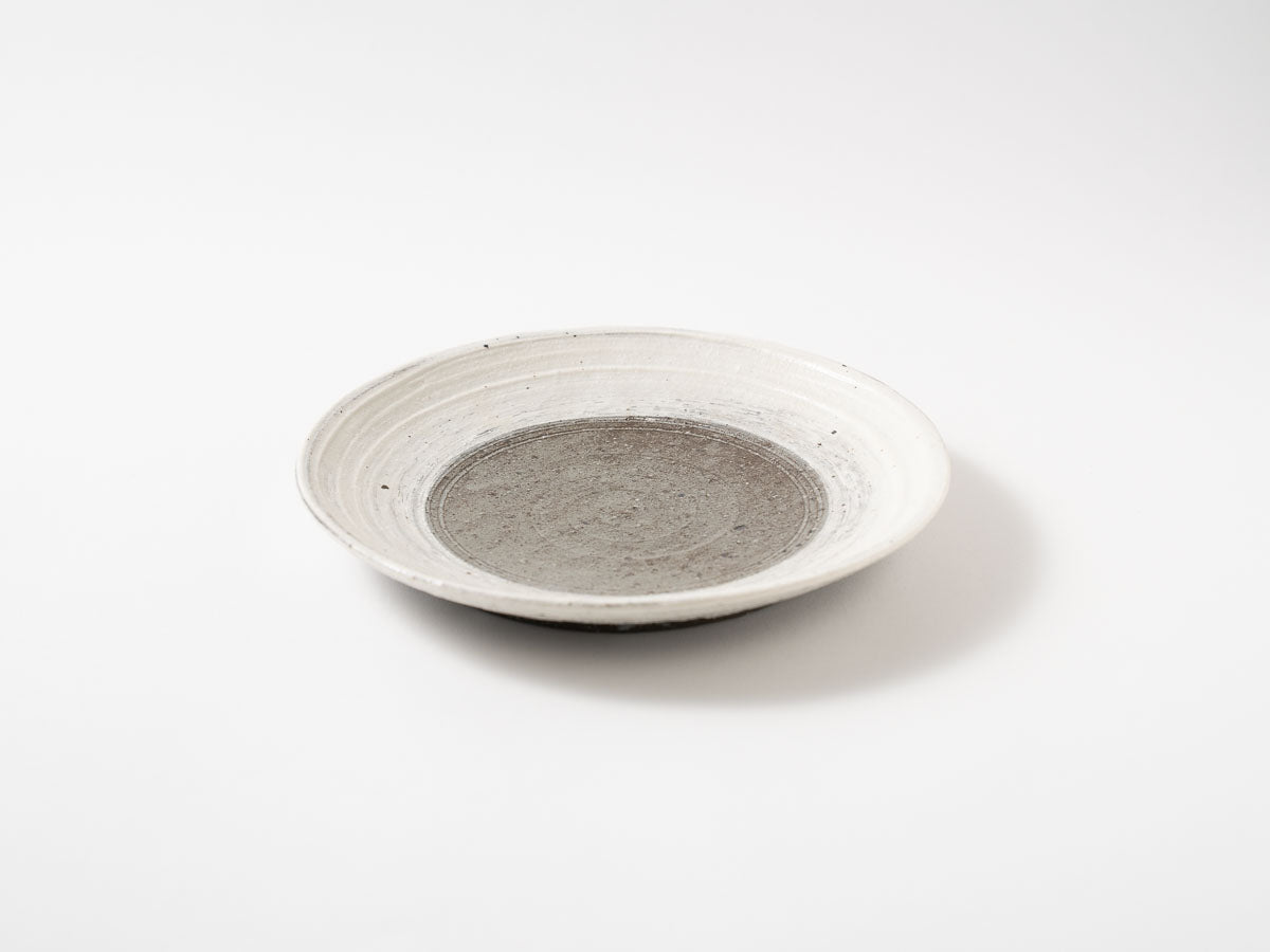 刷毛目皿20cm【加藤仁志】