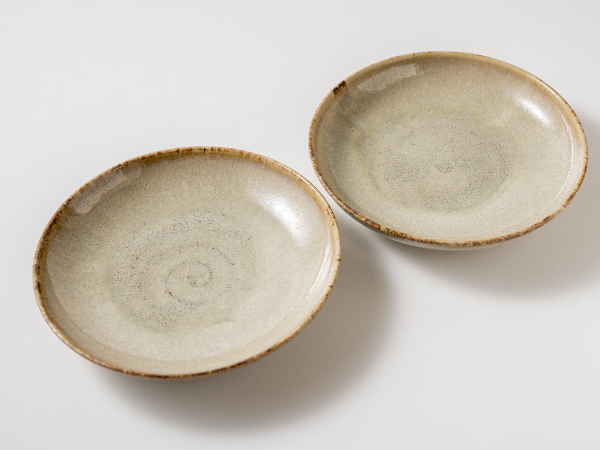 ワラ灰結晶釉6寸鉢【髙橋祐也】