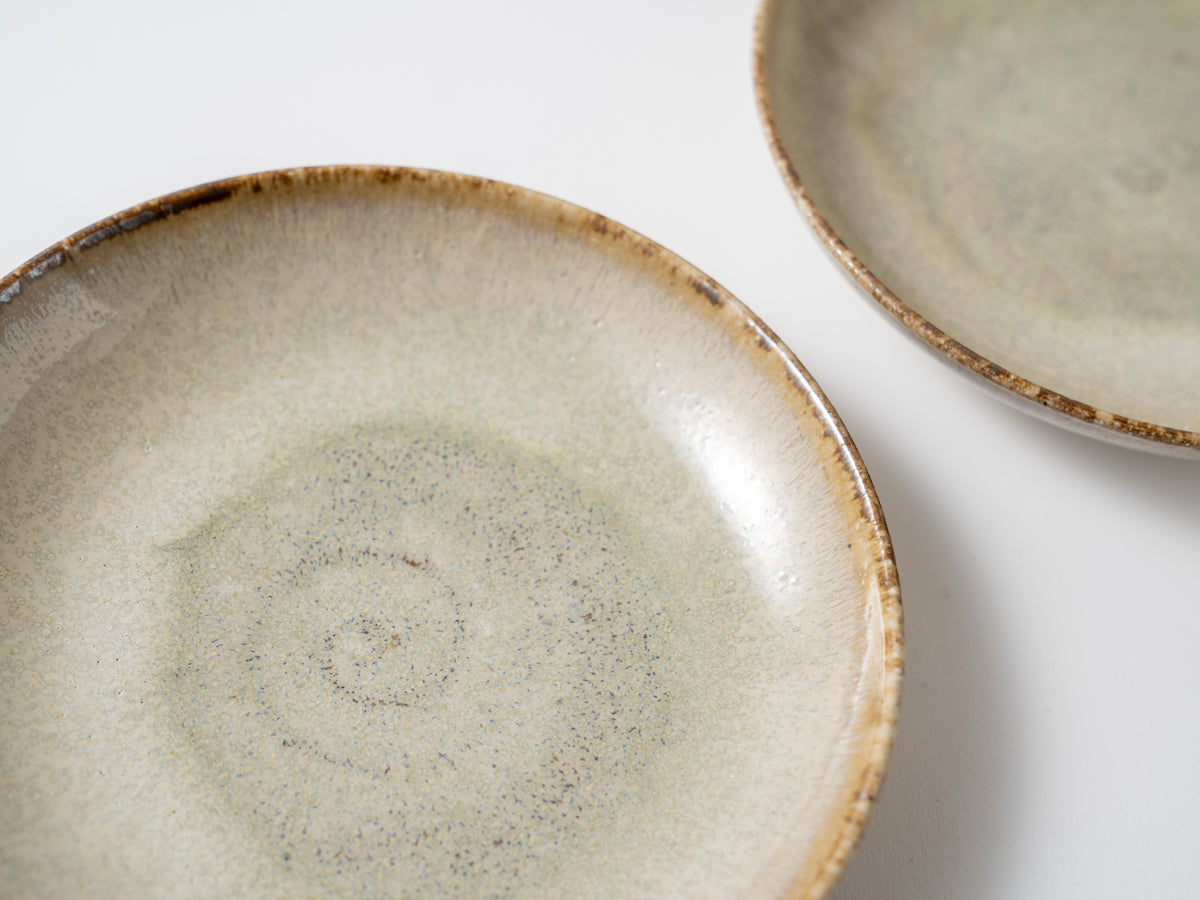 ワラ灰結晶釉6寸鉢【髙橋祐也】