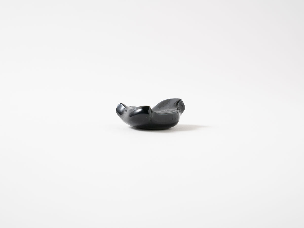 ルリ釉箸置き【加藤仁志】