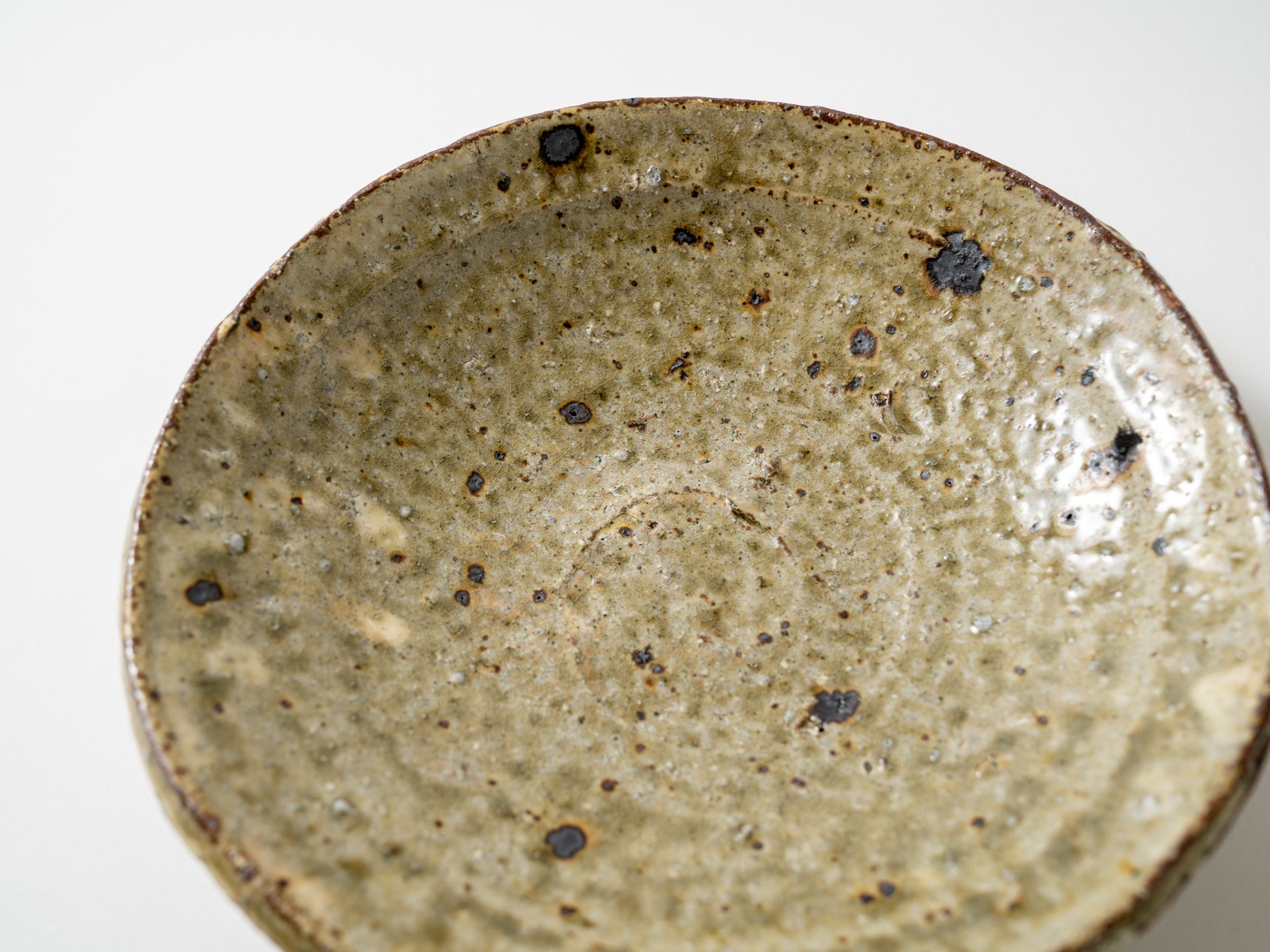 黄瀬戸大皿【小辻真一】