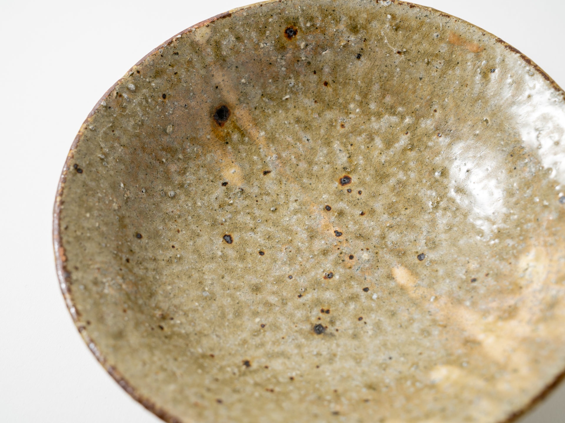 黄瀬戸浅鉢【小辻真一】