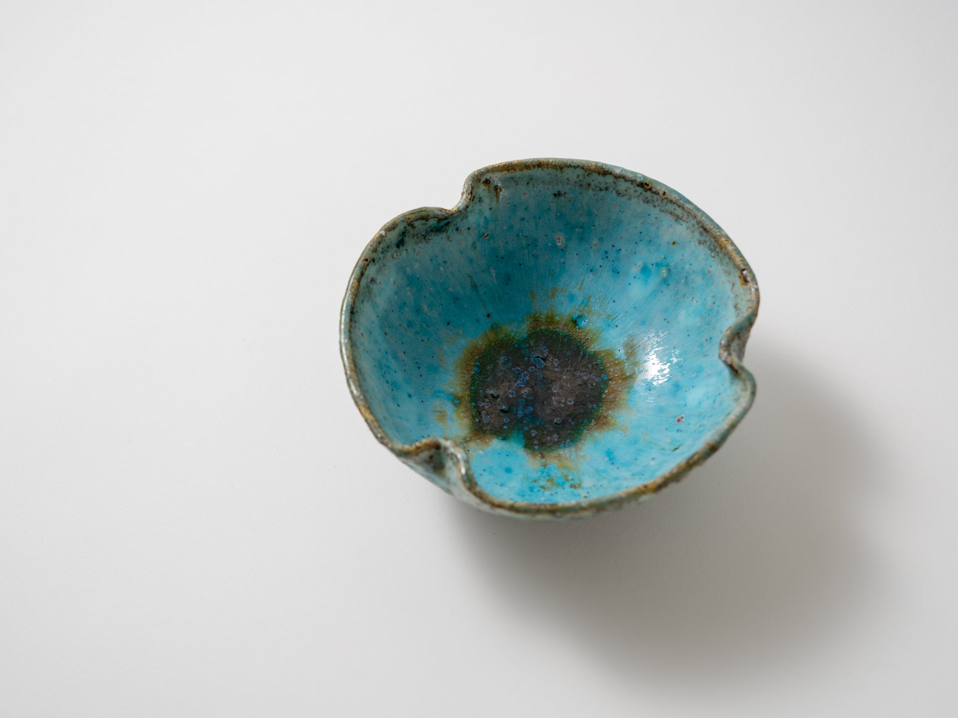 青三つ葉鉢【小辻真一】