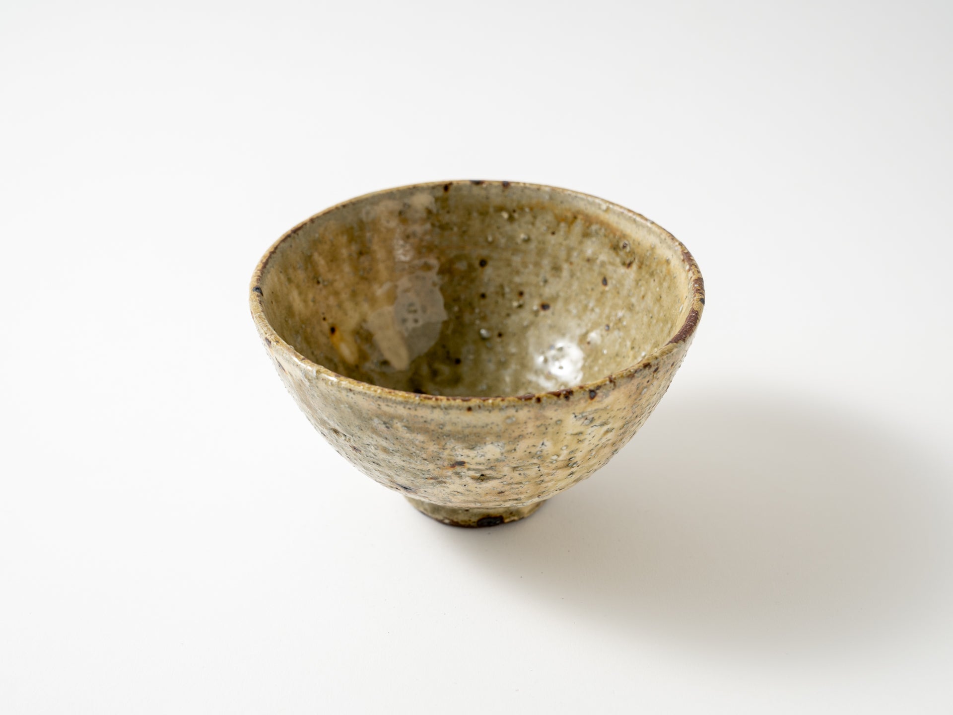 黄瀬戸茶碗 大【小辻真一】