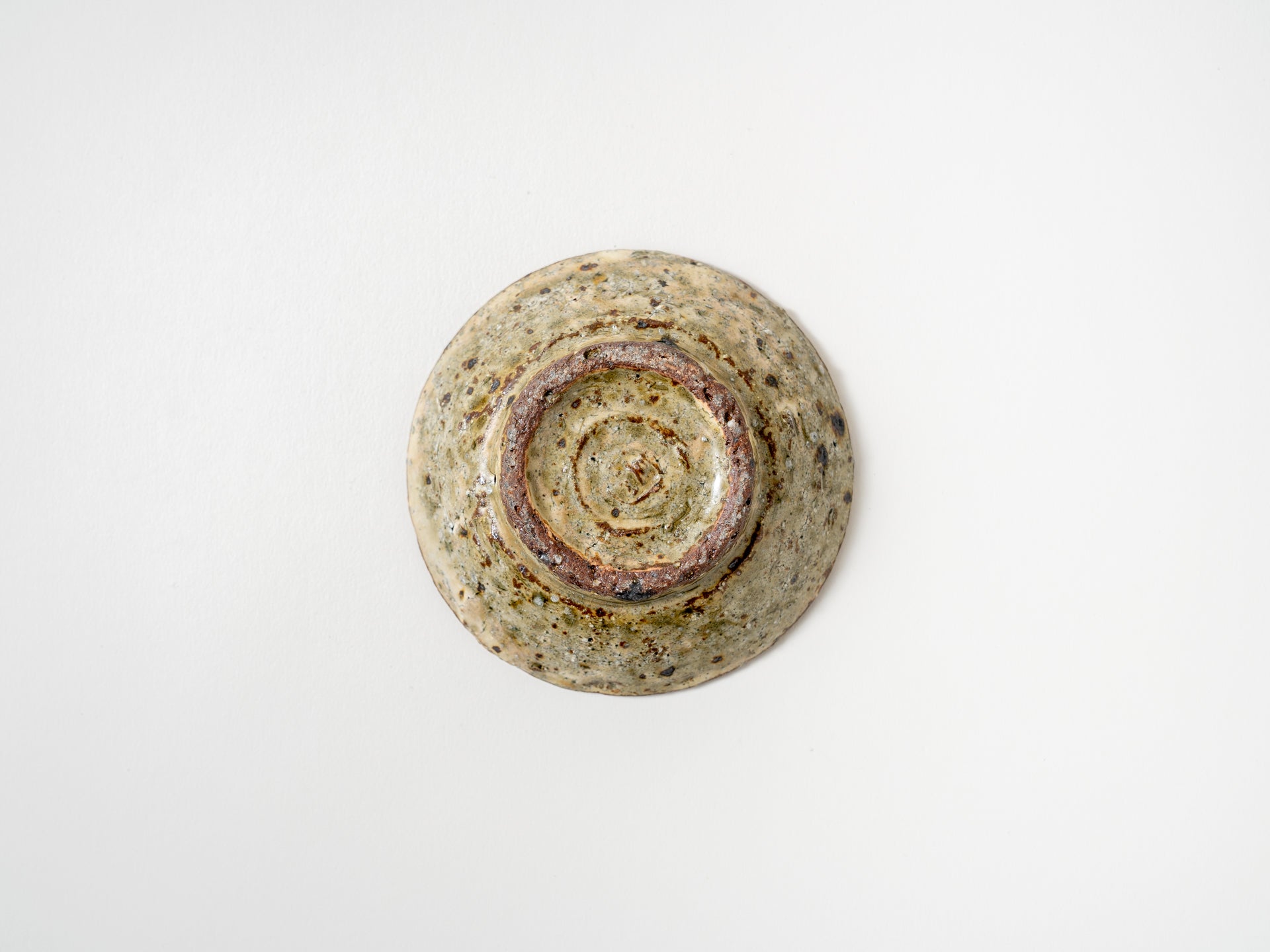 黄瀬戸豆皿【小辻真一】