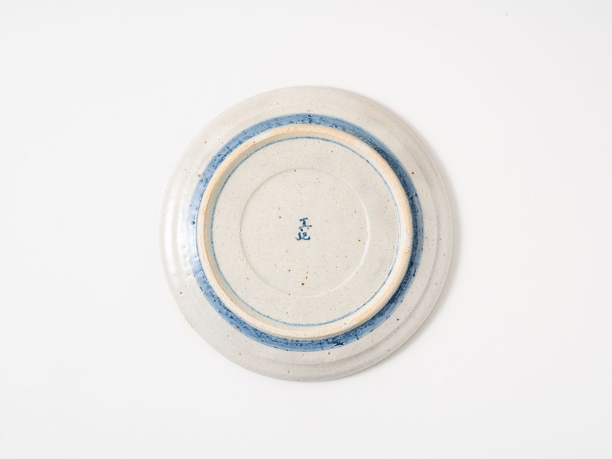 6寸皿(桃紋)【樋口真紀】