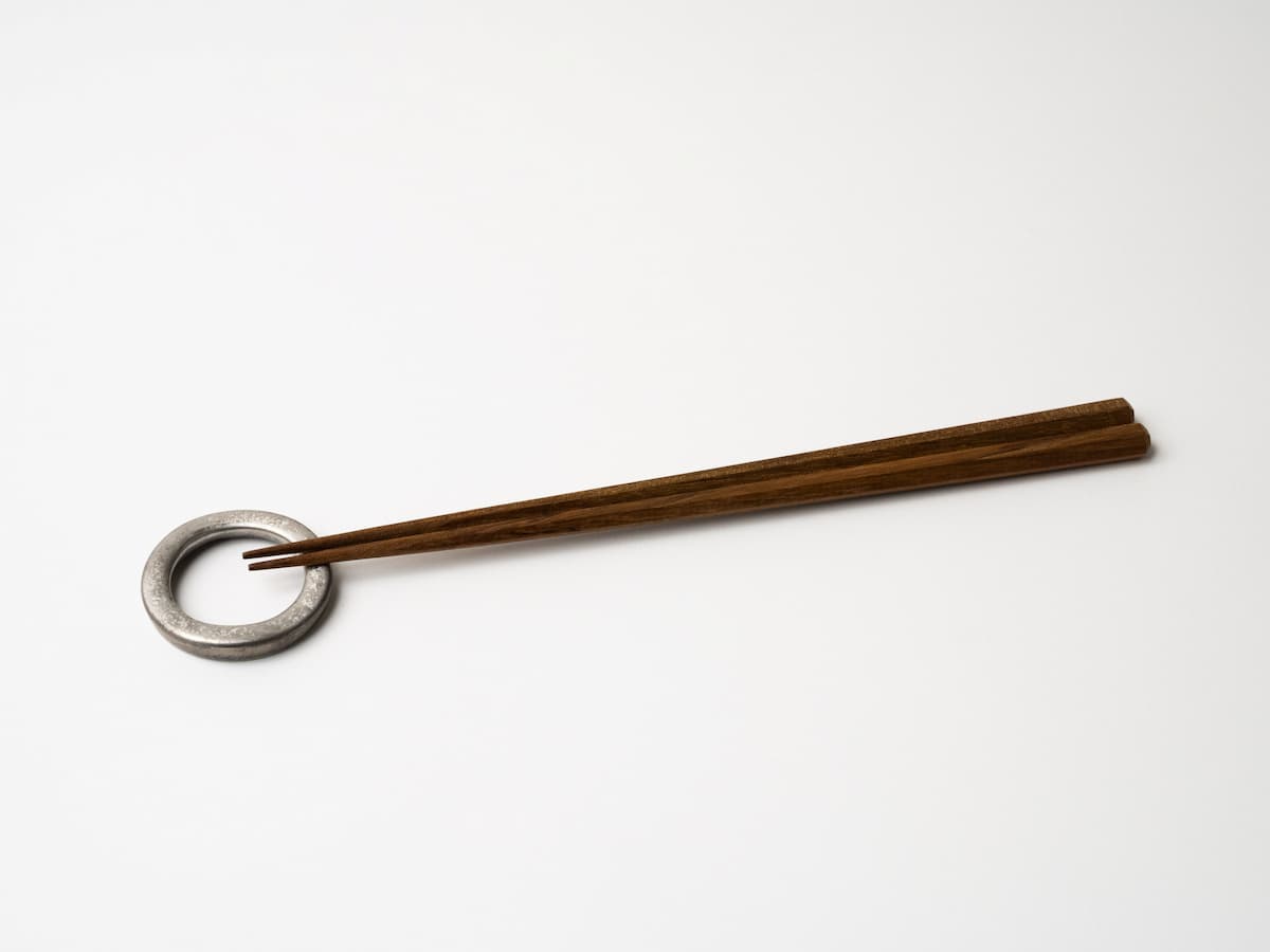 ナチュラルウッド六角 チーク22.5【箸蔵まつかん】