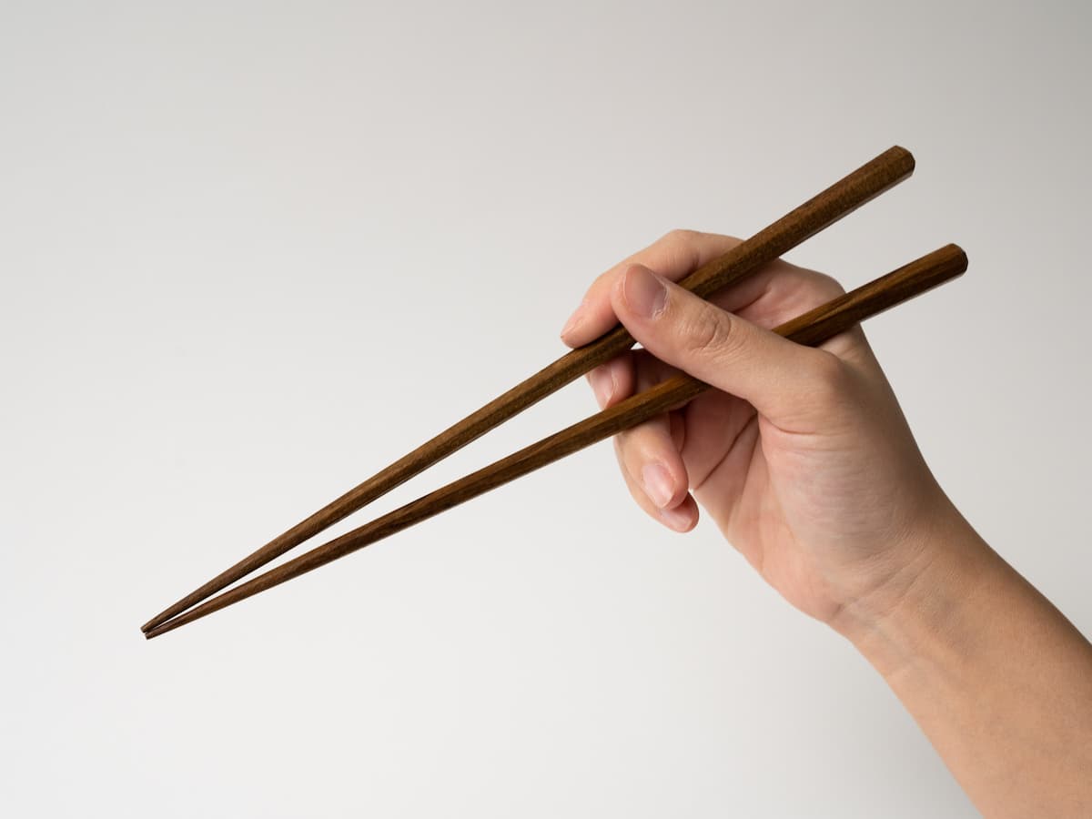 ナチュラルウッド六角 チーク22.5【箸蔵まつかん】