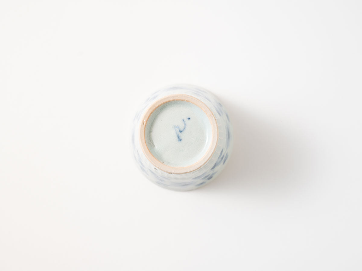 そば猪口 しのぎ花唐草【横田翔太郎】