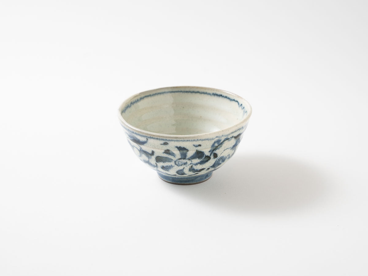 安南唐草 飯椀小【横田勝郎】