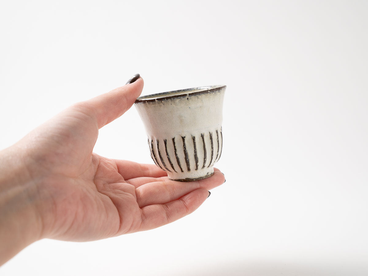 白鎬ぐい呑み【平井悠一】