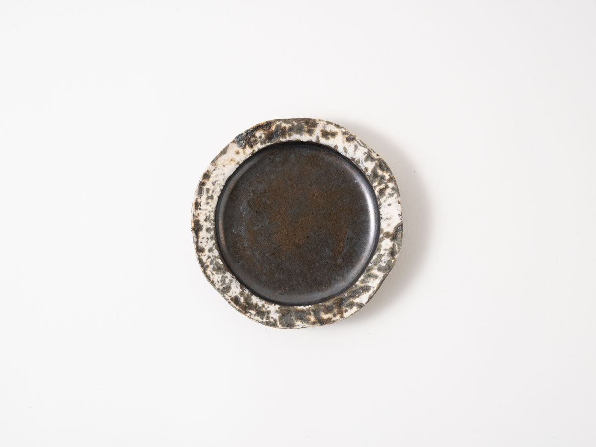 泥彩ひらひら小皿【平井悠一】