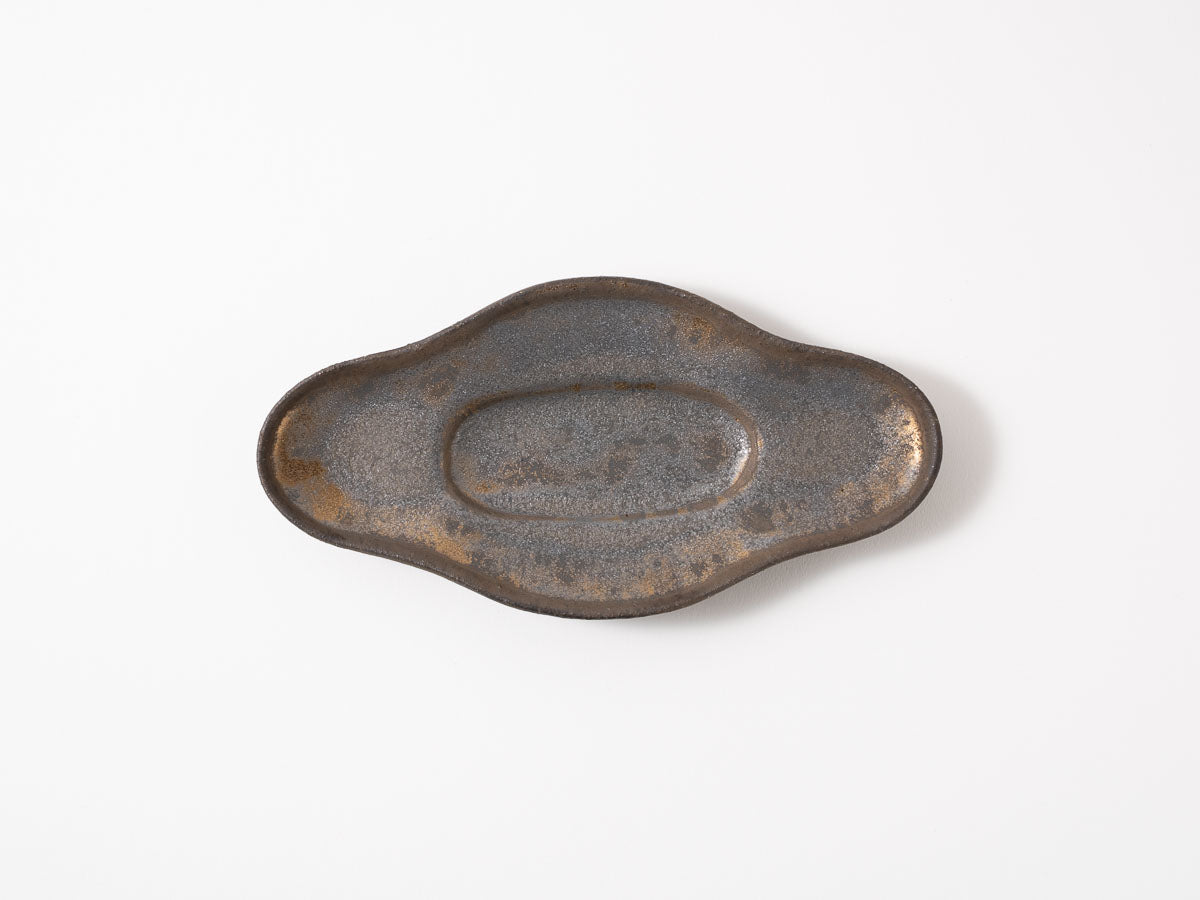 ひしプレート 浅 Mn【藤原志鈴香】