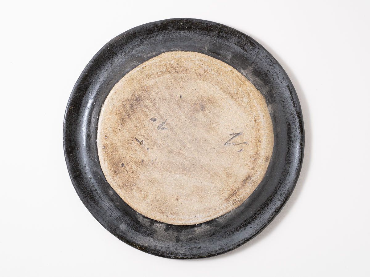 まるリムプレート L 黒【藤原志鈴香】