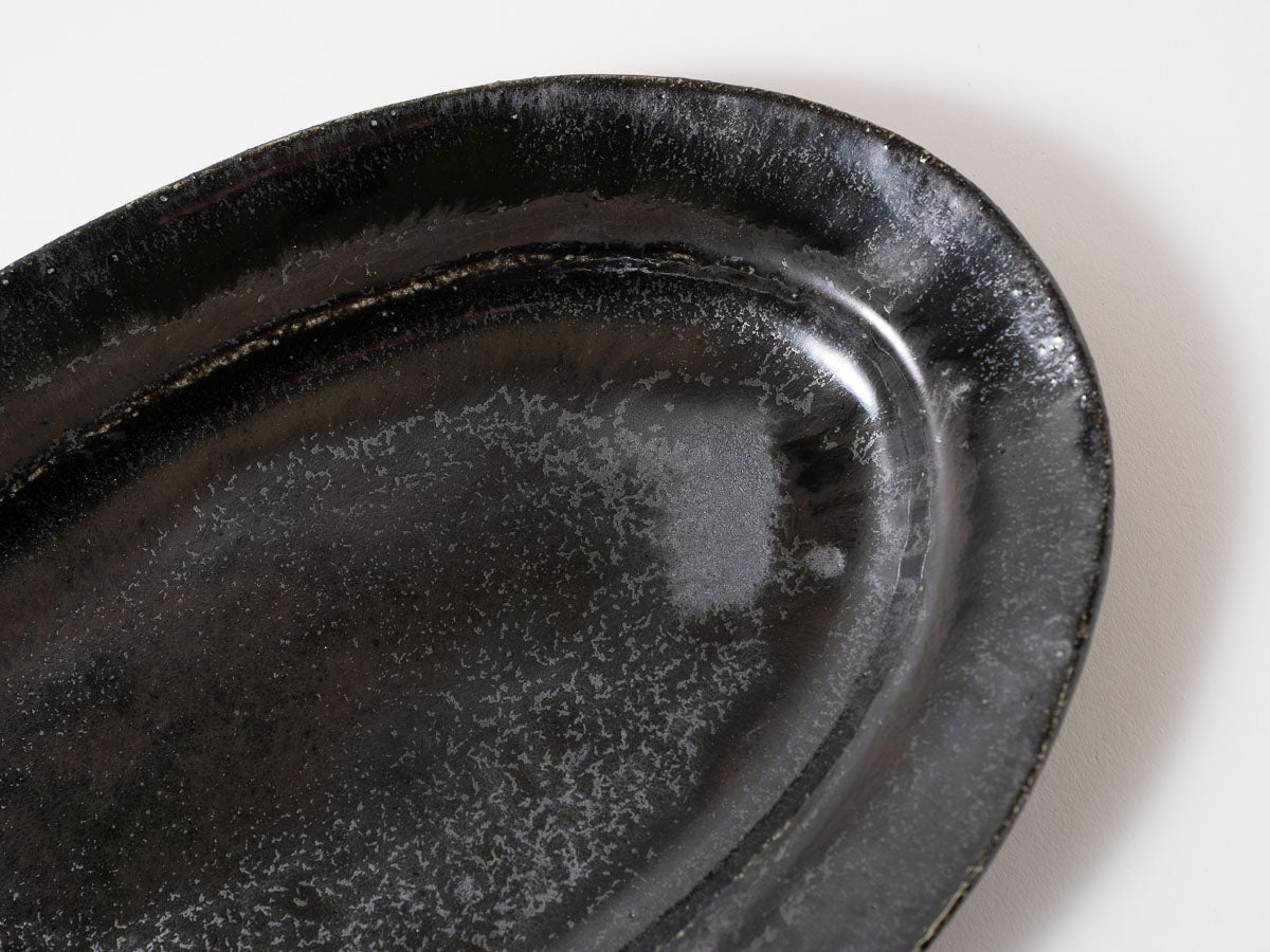 オーバル L 黒【藤原志鈴香】