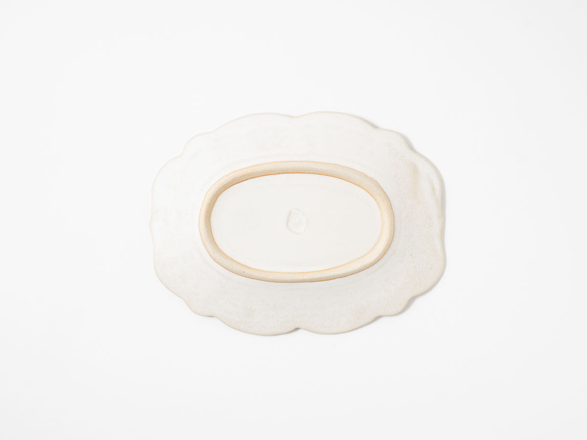 鳥オーバル皿【樋口唯】