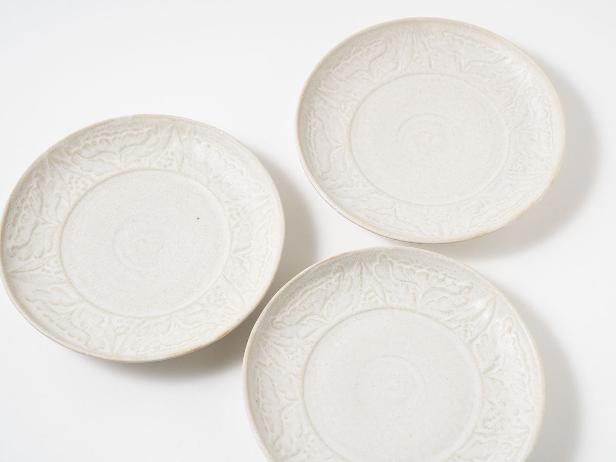 花紋五寸皿【樋口唯】