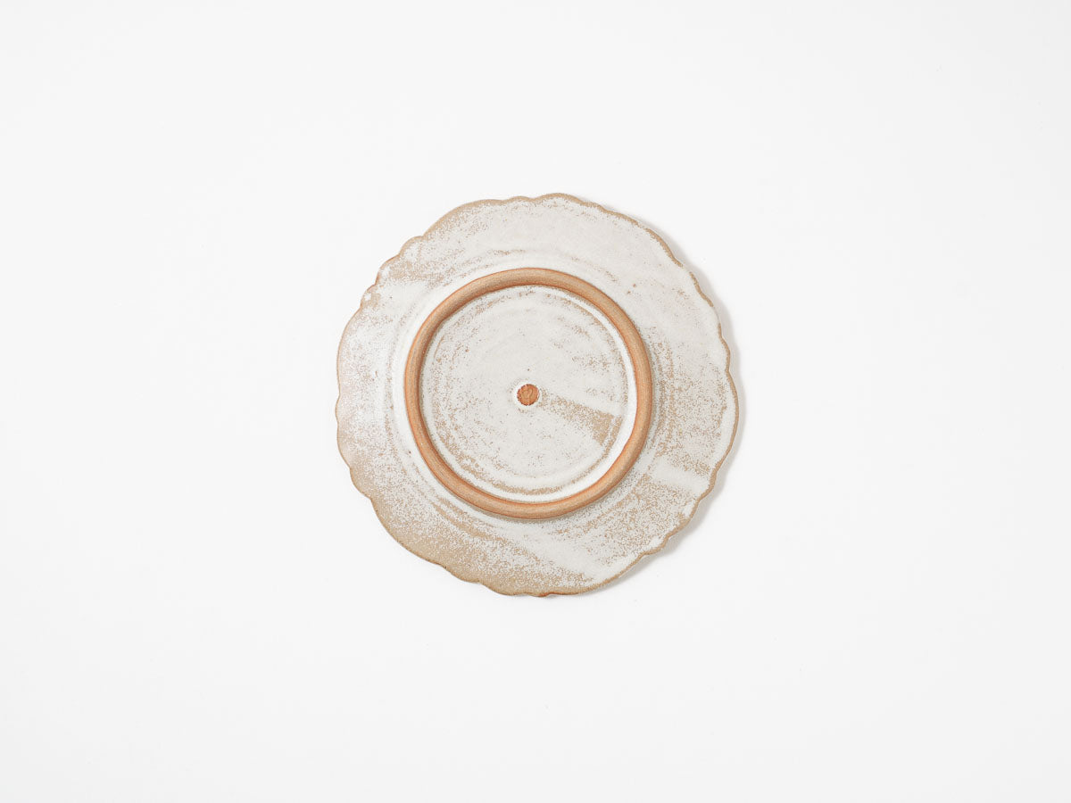 花リム四寸皿【樋口唯】