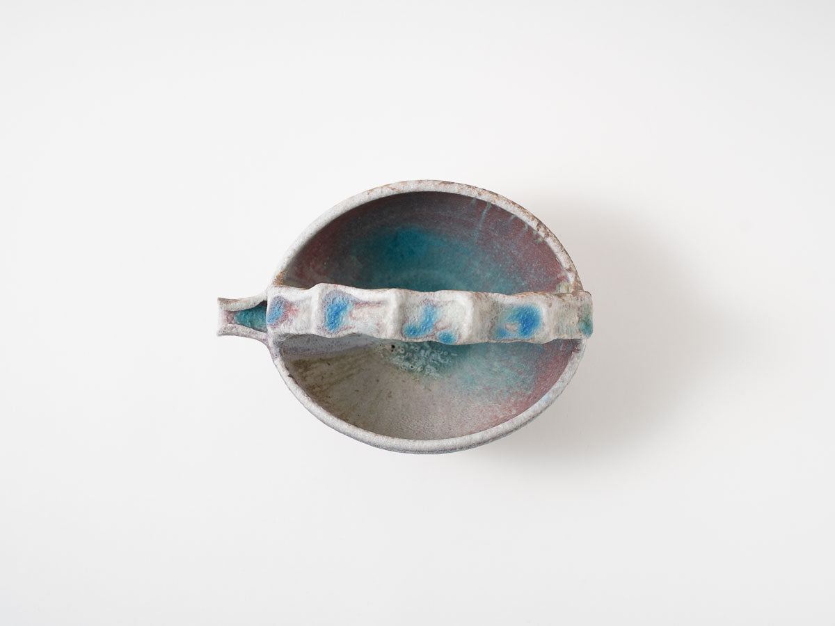 持ち手付片口【高橋燎】