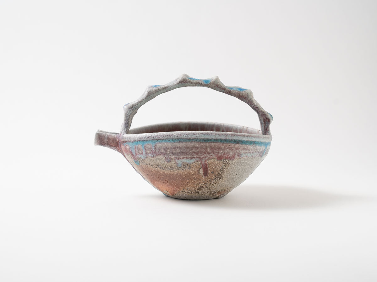 持ち手付片口【高橋燎】