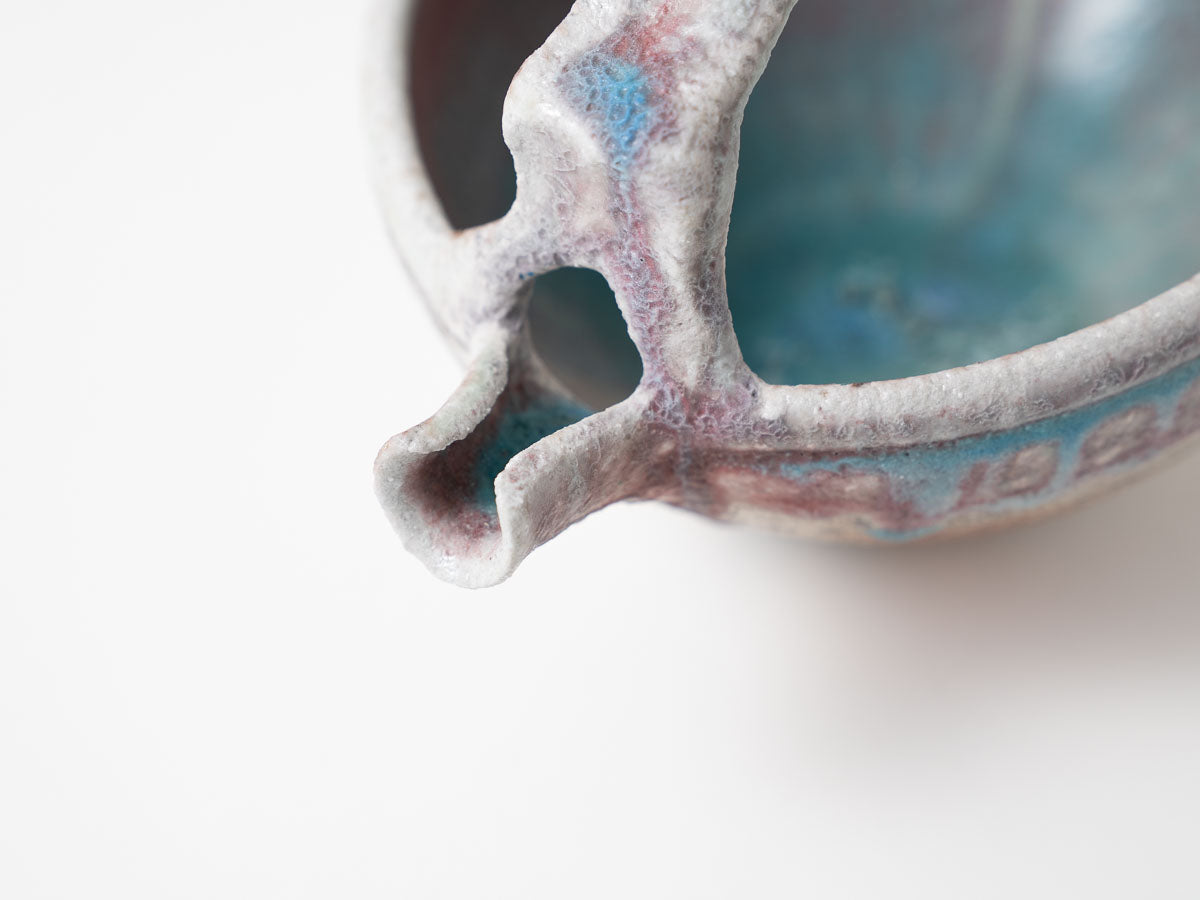 持ち手付片口【高橋燎】