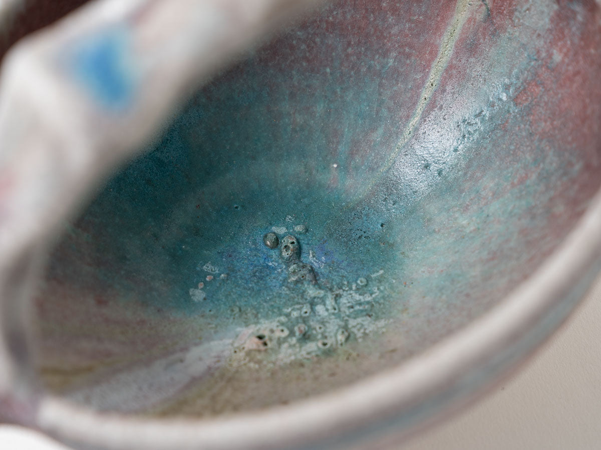 持ち手付片口【高橋燎】