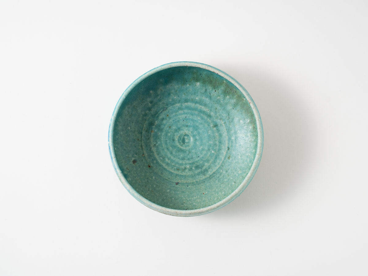 ふち線彫鉢 b【高橋燎】