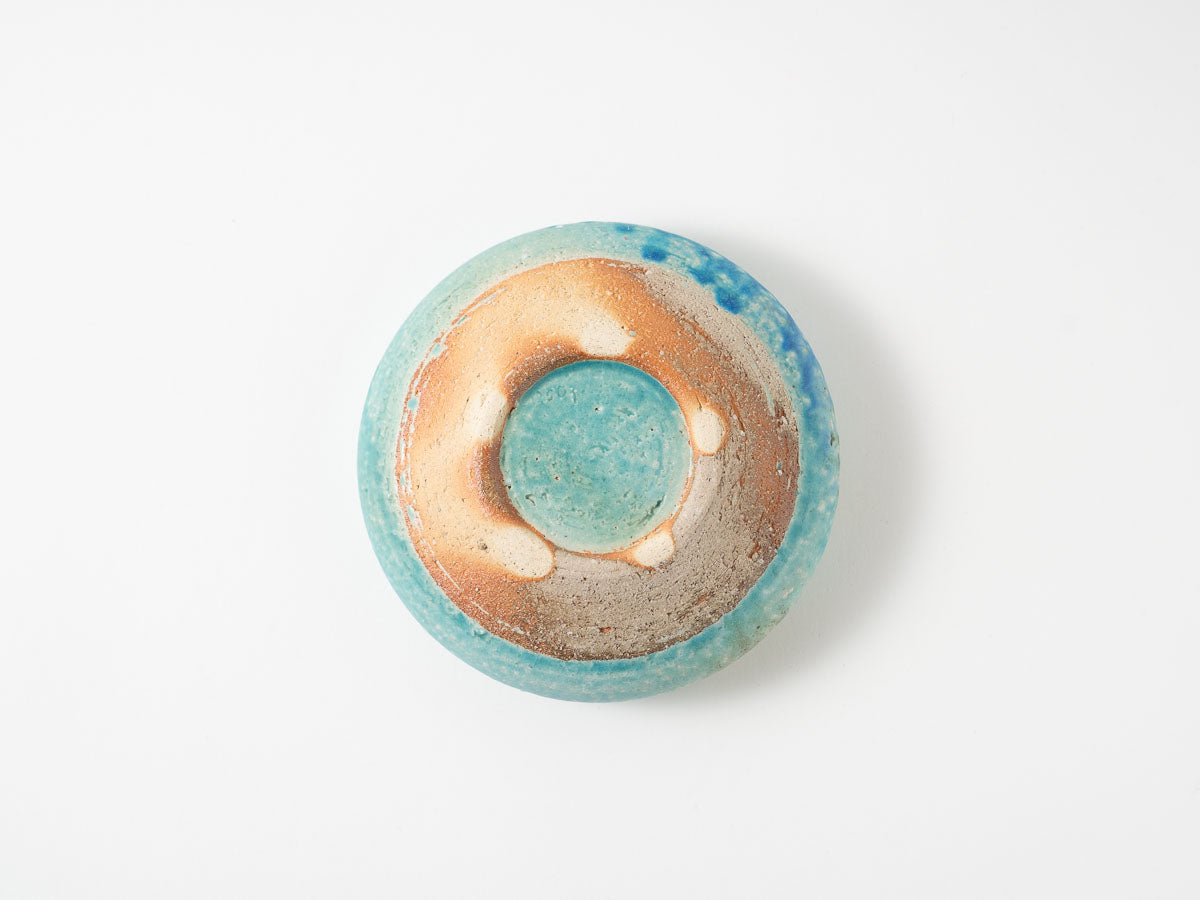 ふち線彫鉢 b【高橋燎】