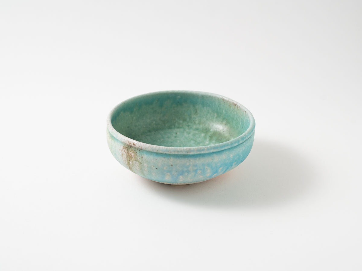 ふち線彫鉢 c【高橋燎】