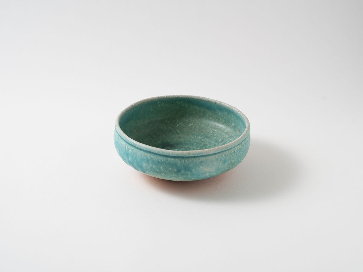 ふち線彫鉢 d【高橋燎】