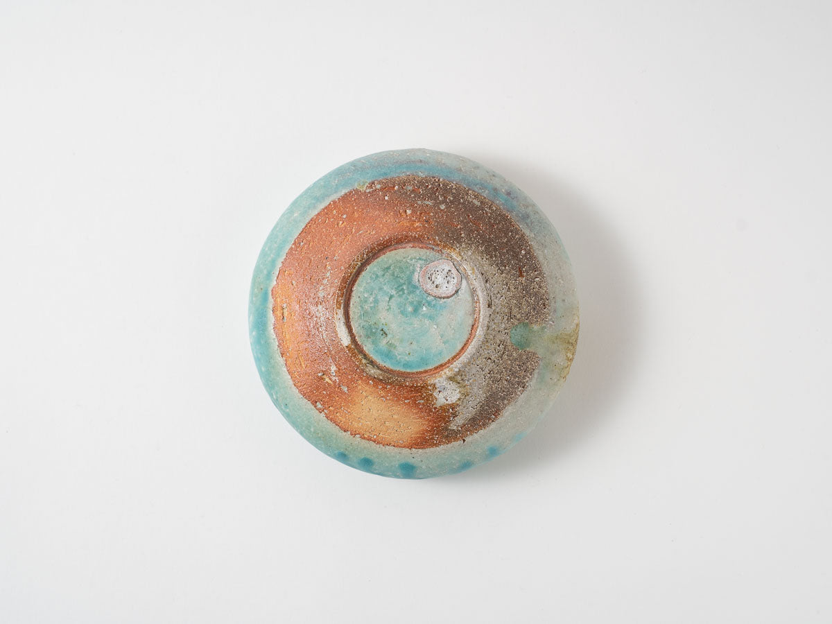 ふち線彫鉢 d【高橋燎】