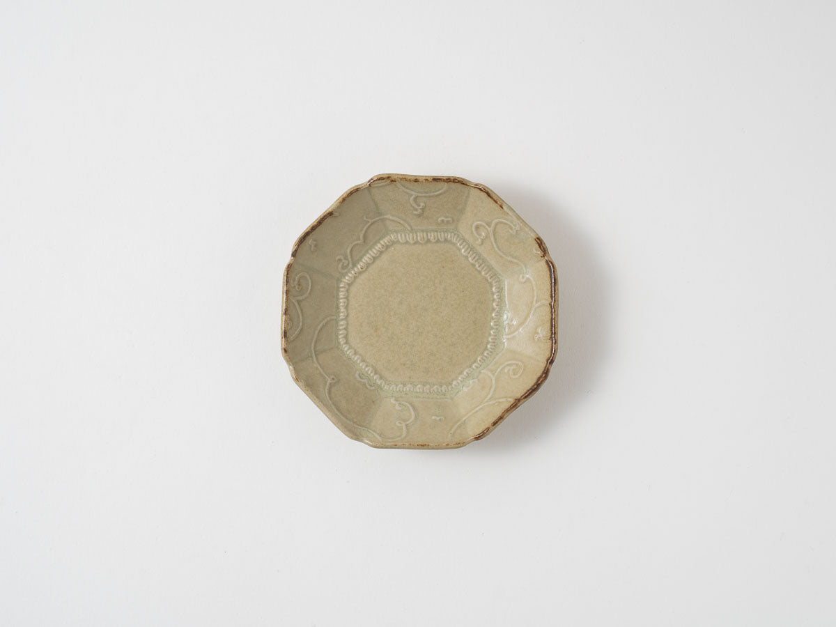 唐草八角小鉢【山崎瞳】