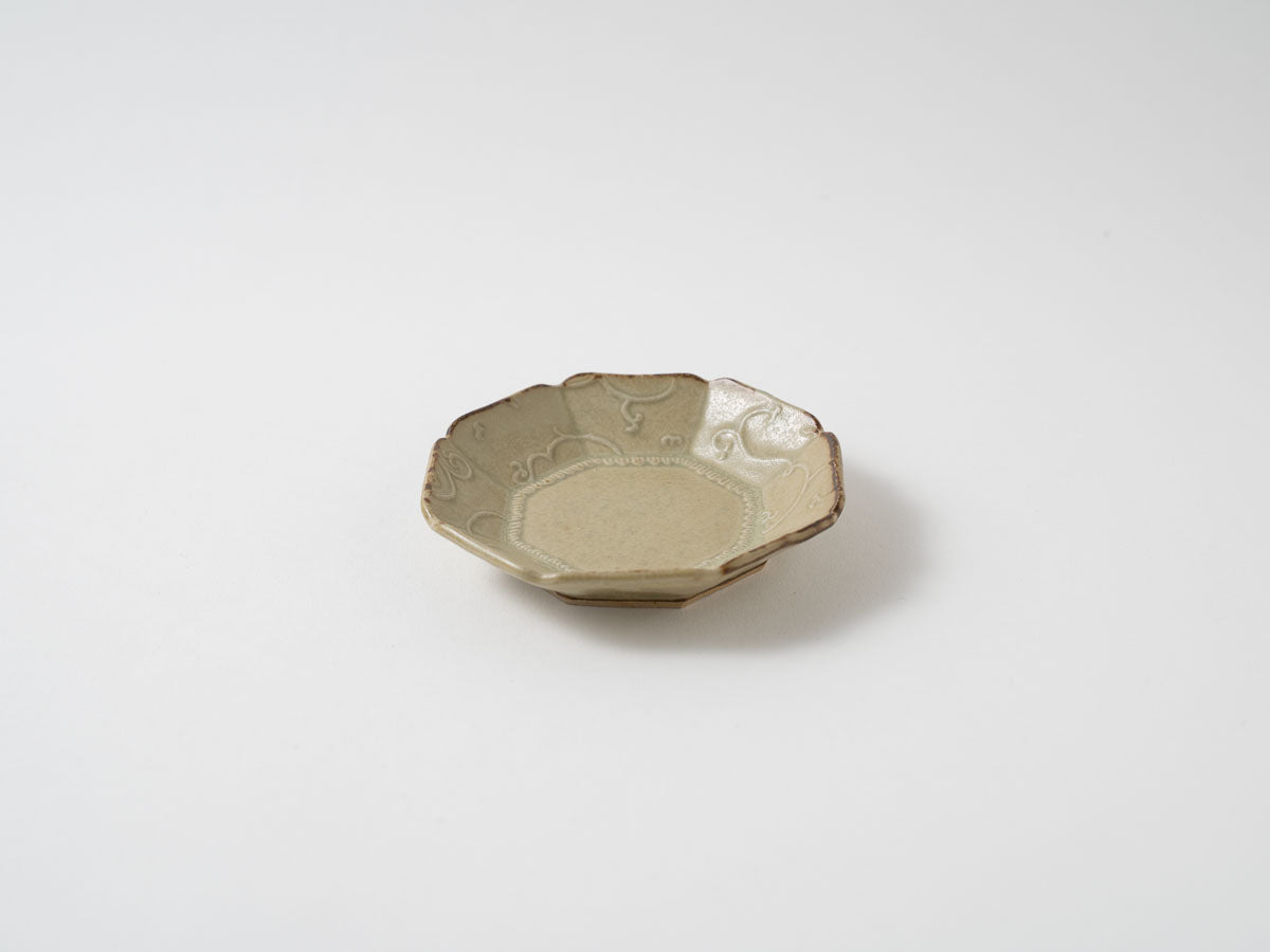 唐草八角小鉢【山崎瞳】