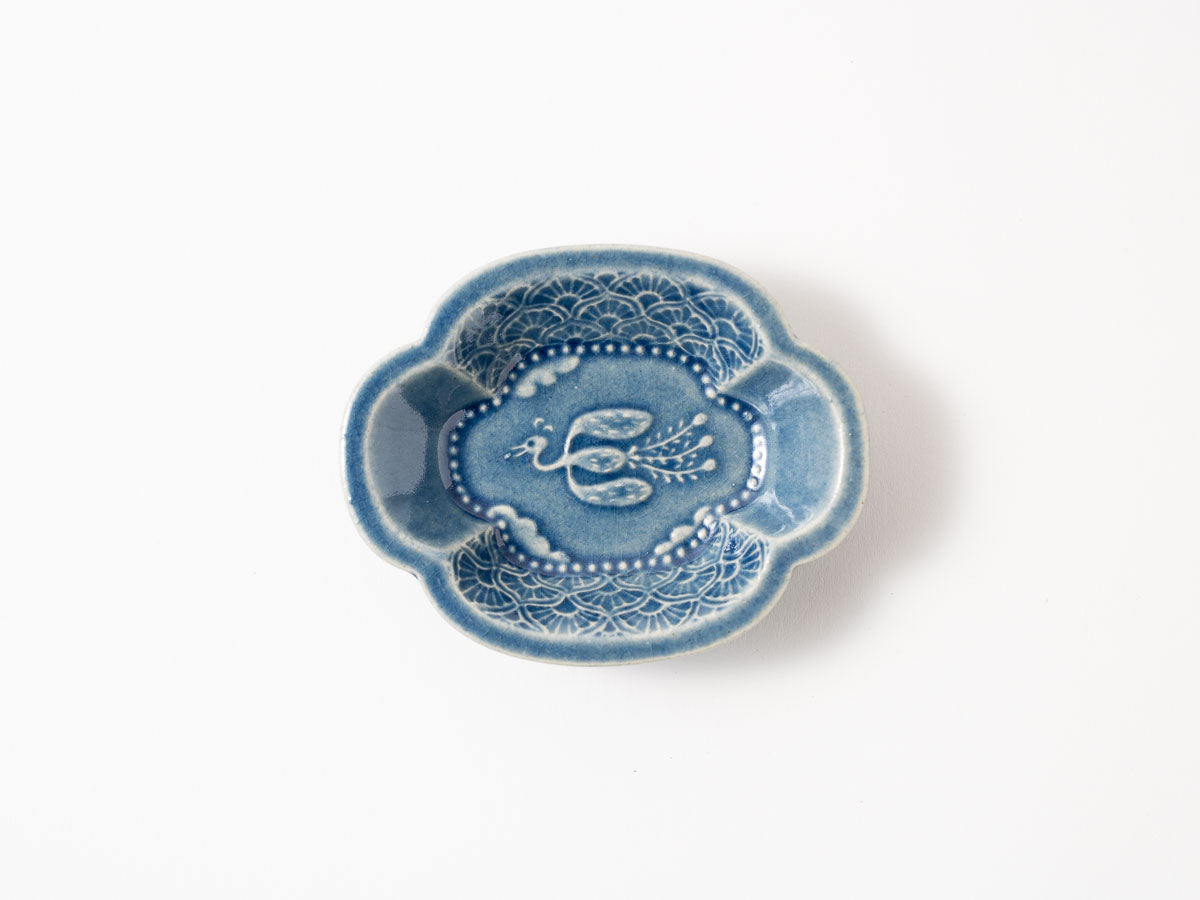 木瓜形鳳凰紋小鉢【山崎瞳】