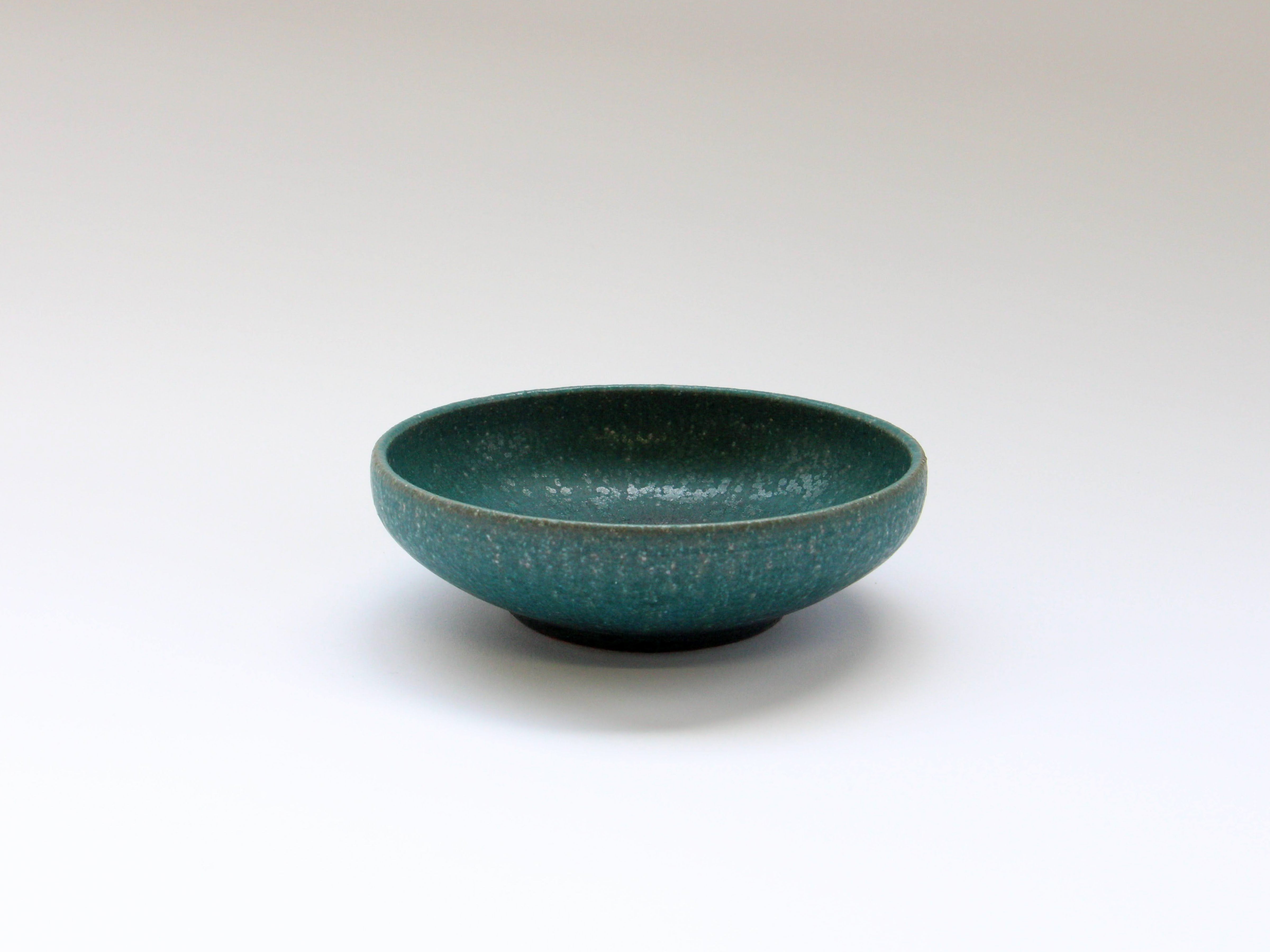 錆緑小鉢【文山香菜江】