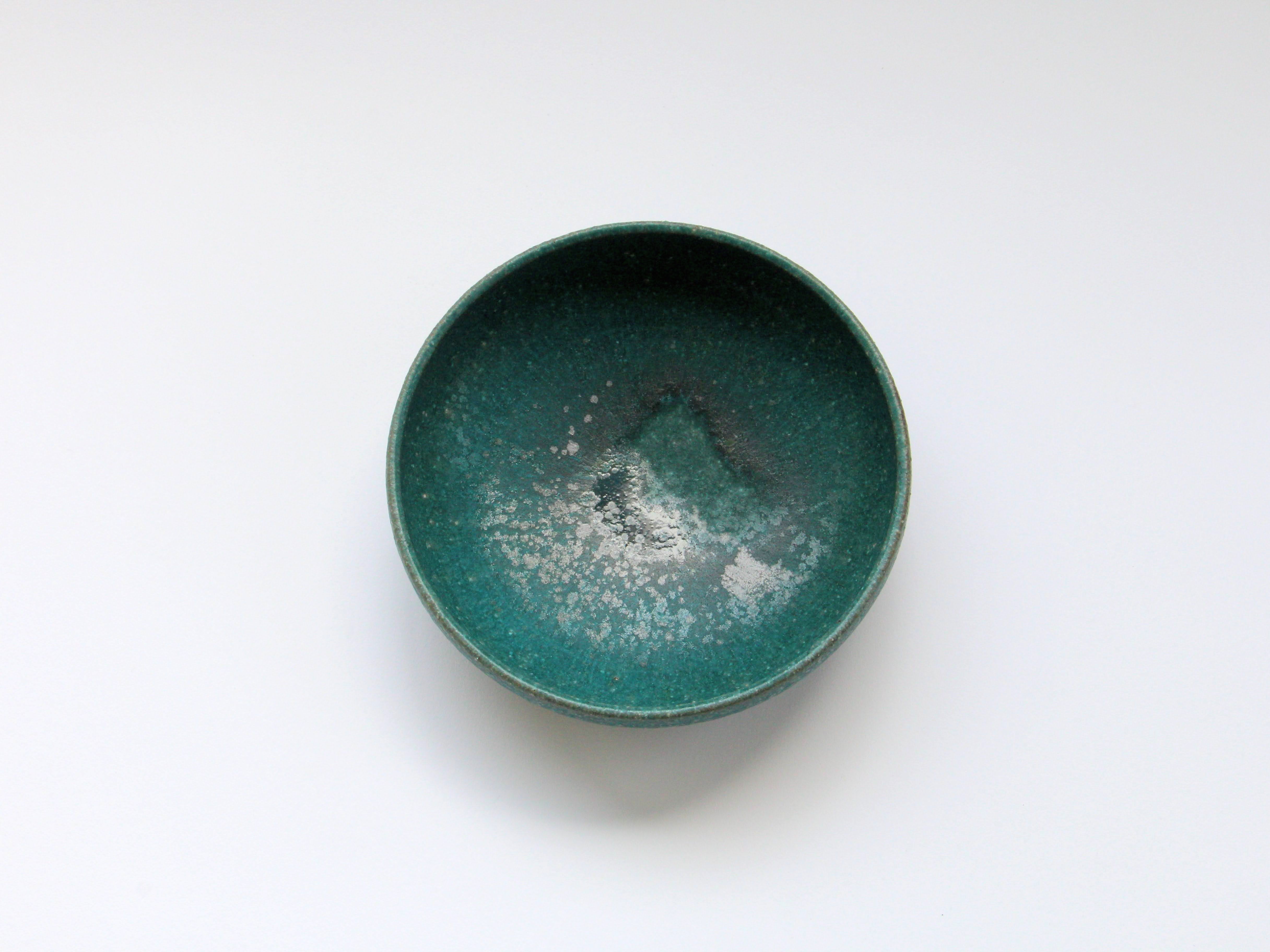 錆緑小鉢【文山香菜江】