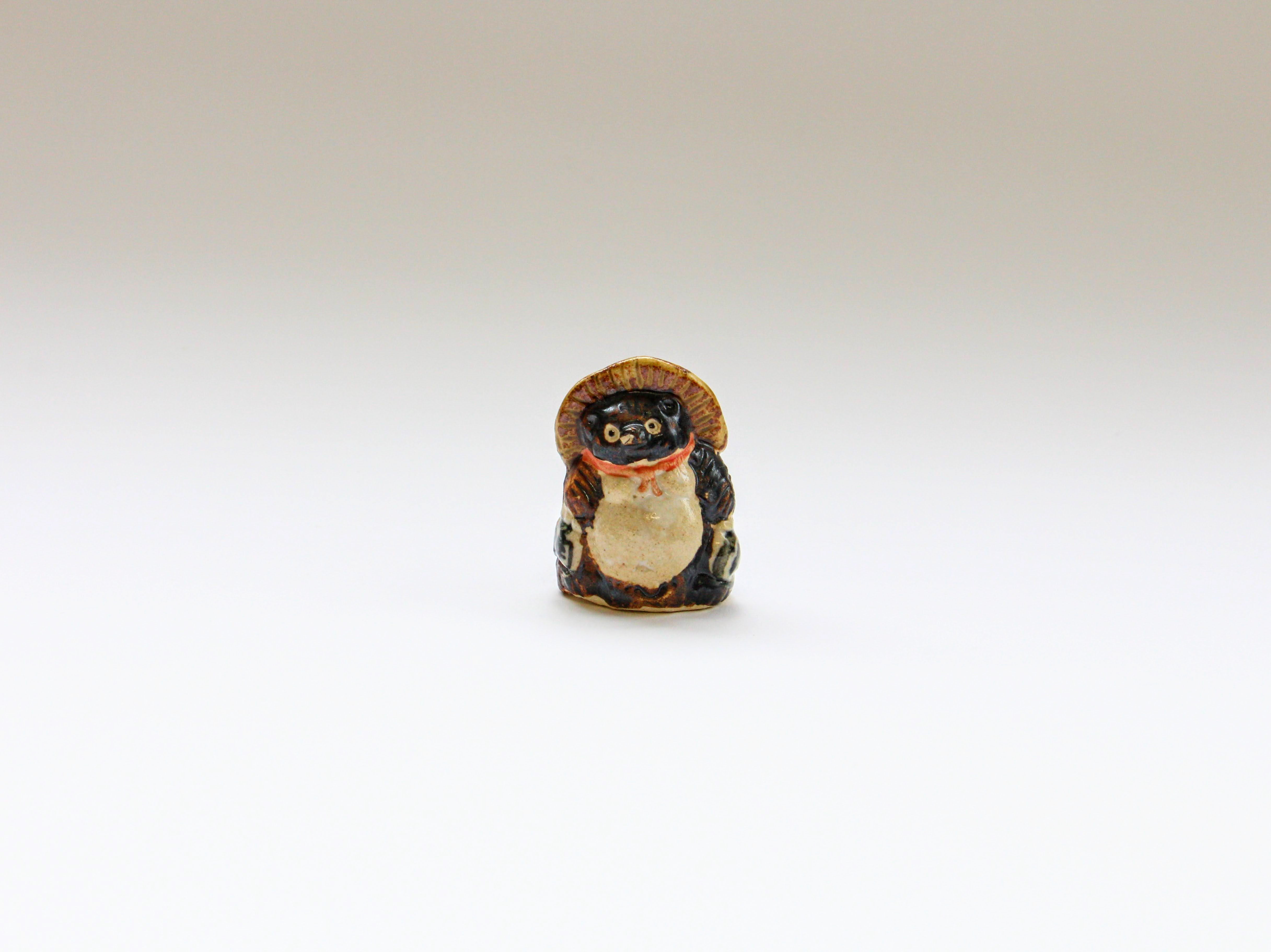 たぬき カードスタンド【前川幸市】