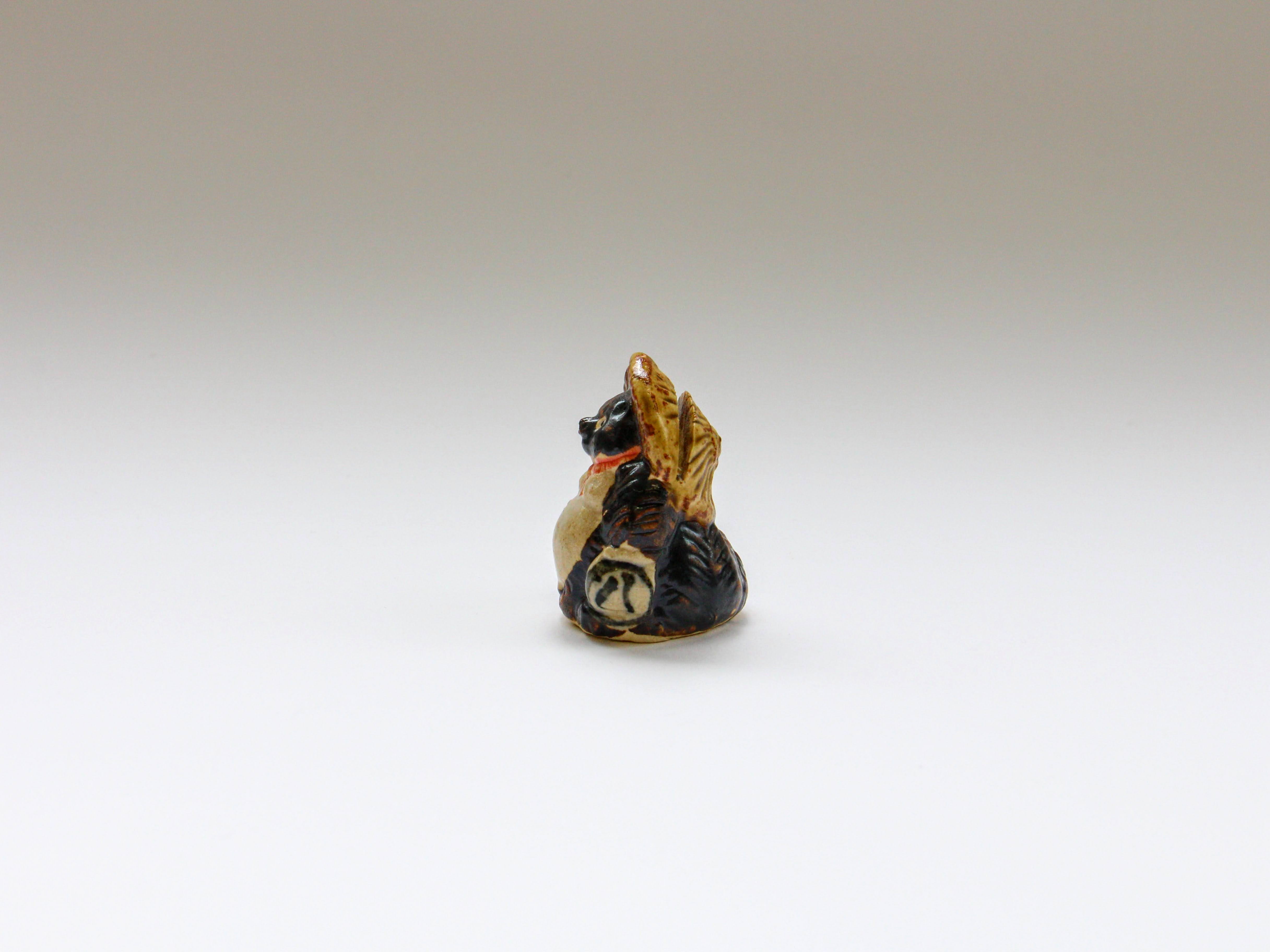 たぬき カードスタンド【前川幸市】