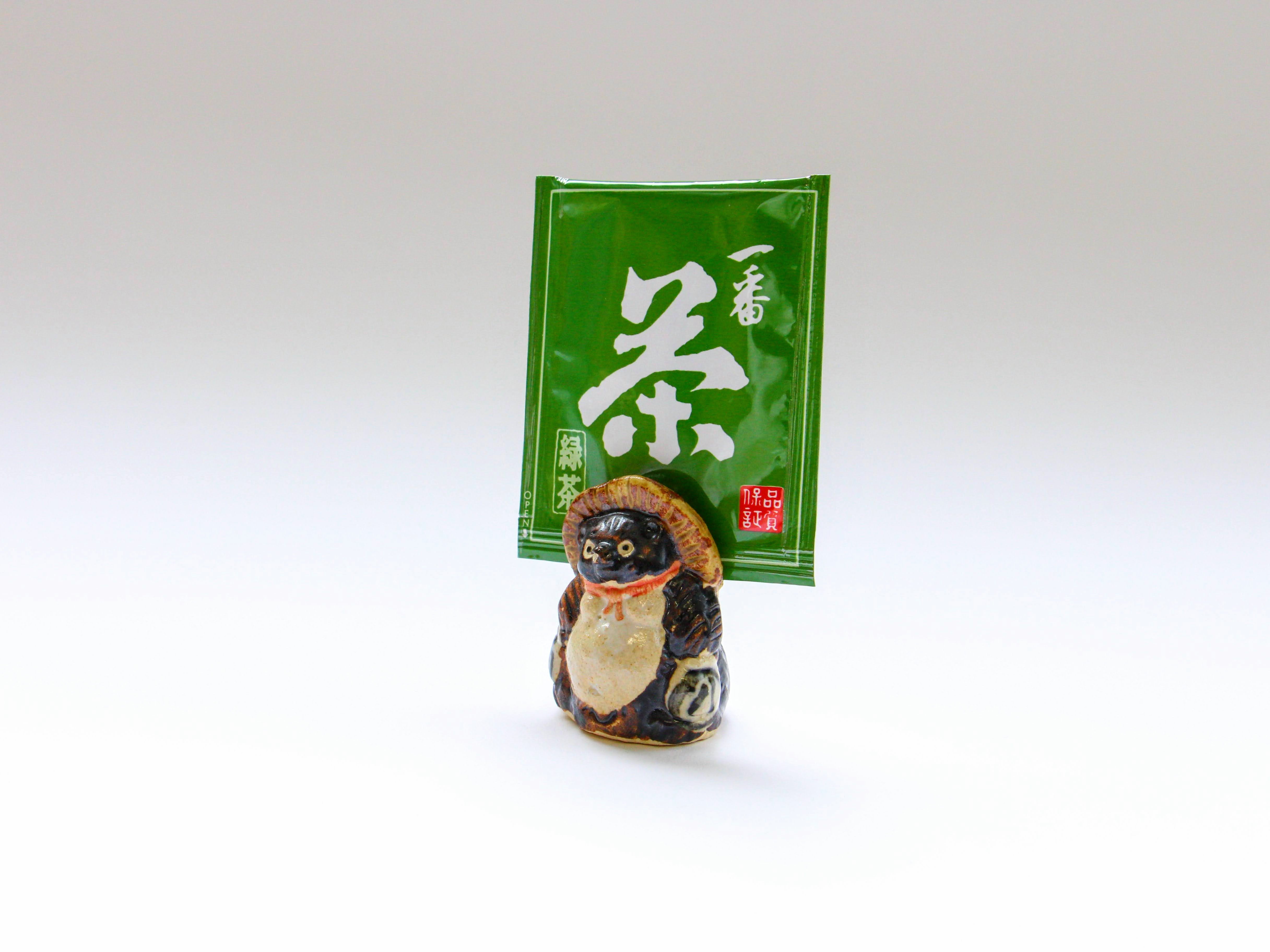 たぬき カードスタンド【前川幸市】