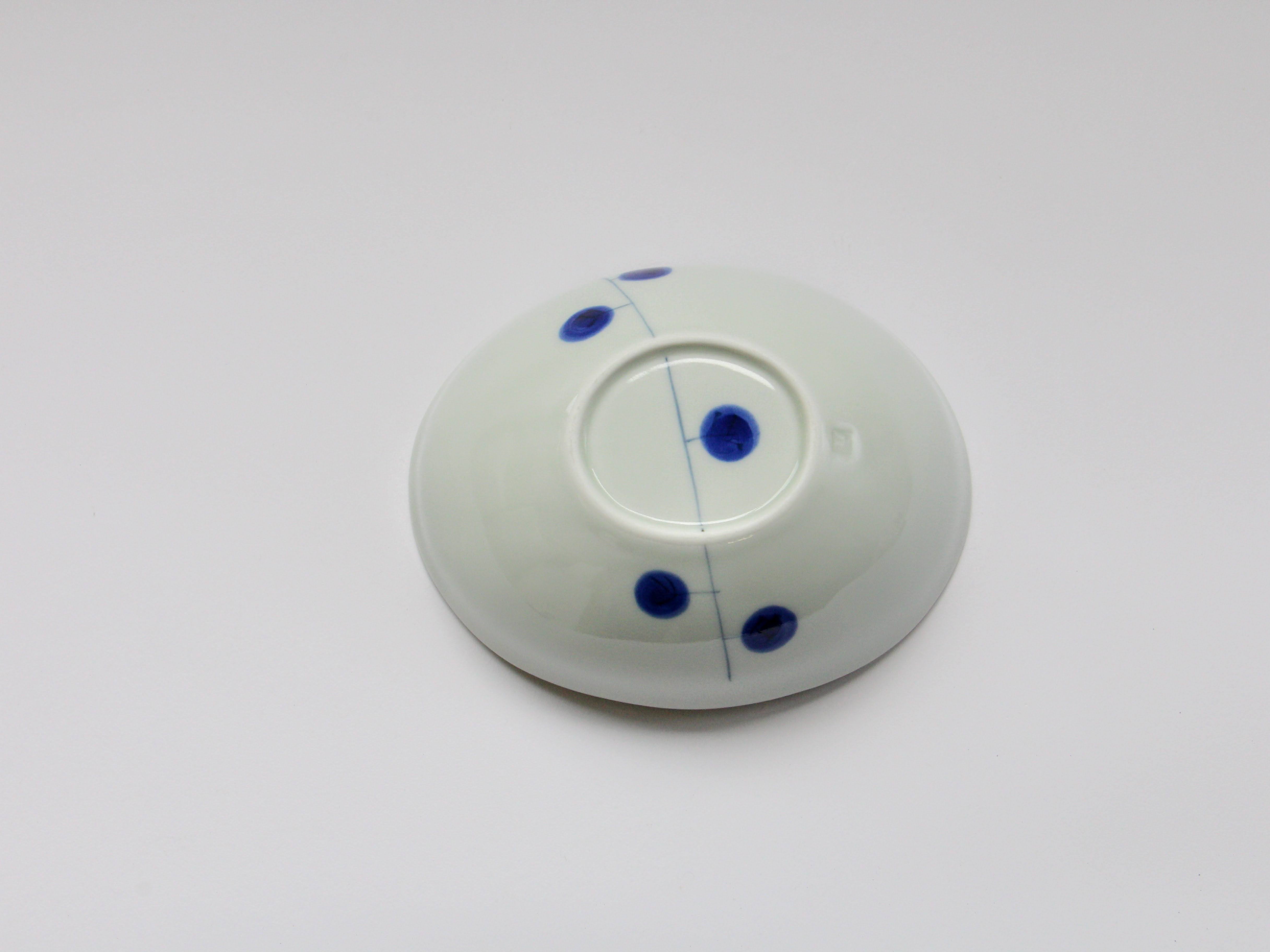 輪花楕円浅小鉢【一峰窯】