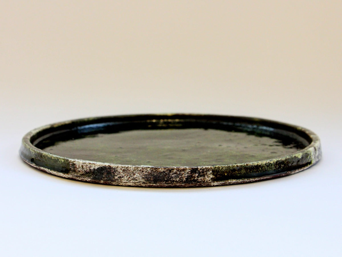織部丸プレート皿 大【熊谷雅博】