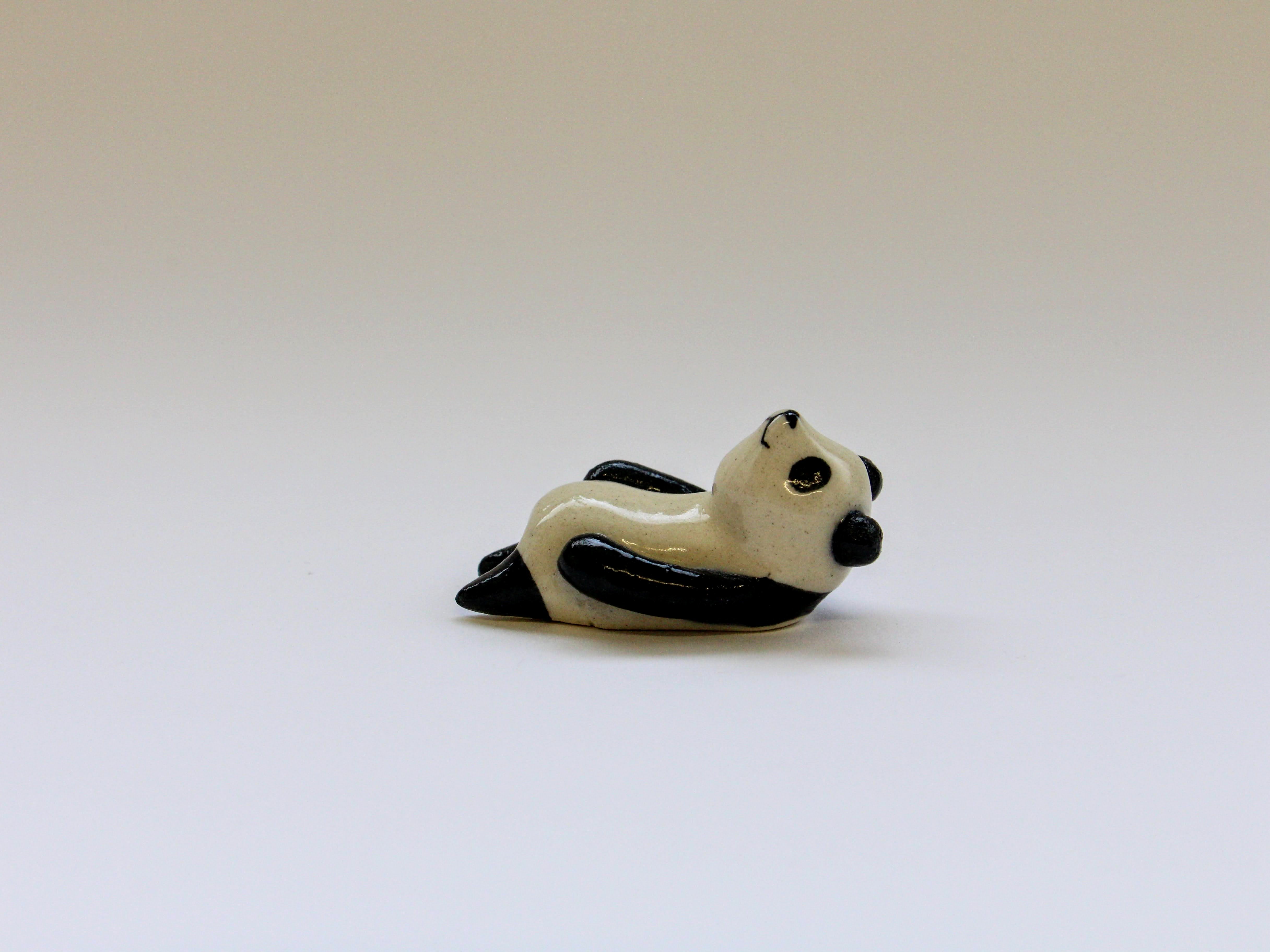 パンダ箸置きB【牧田亮】