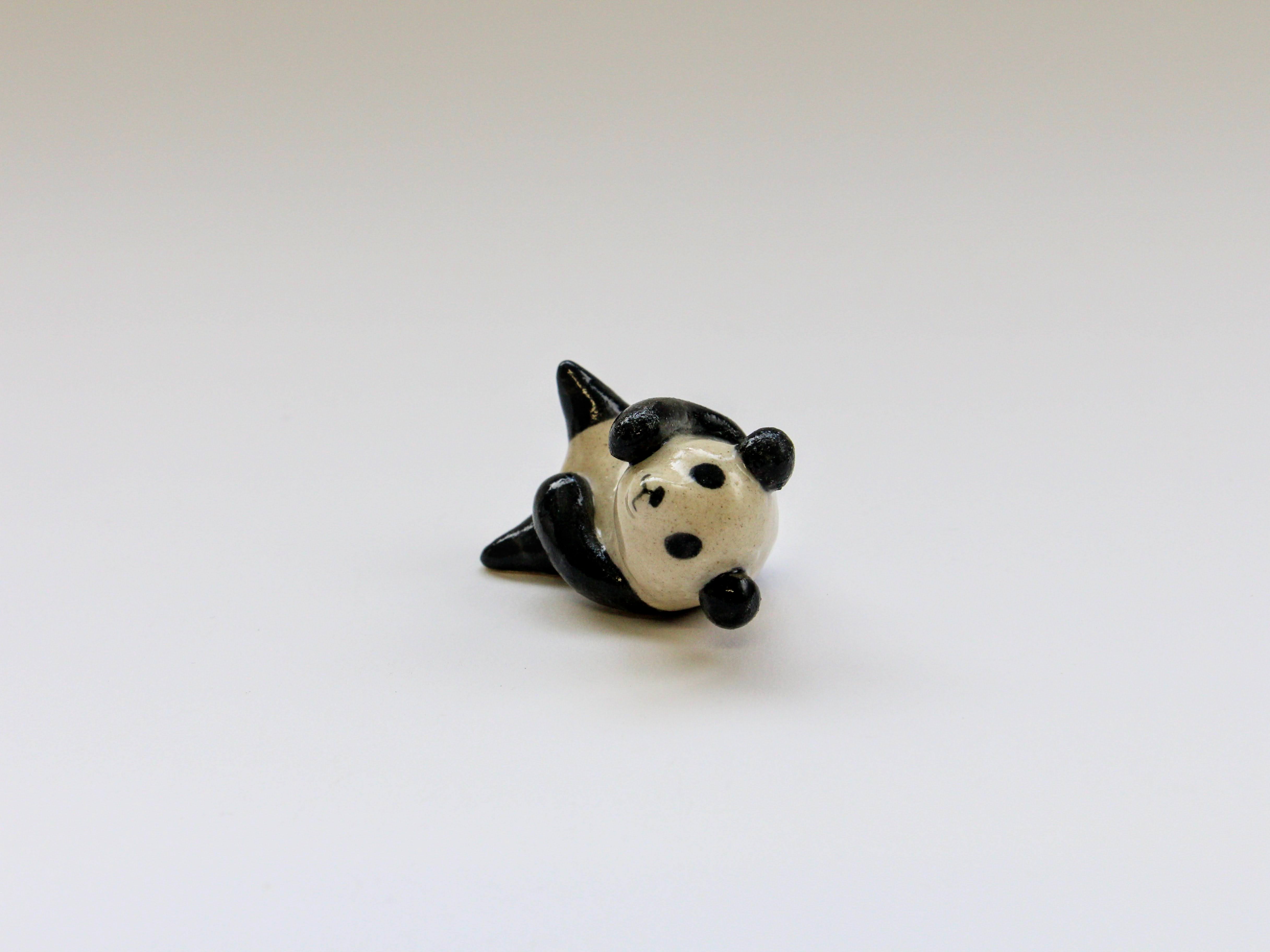 パンダ箸置きD【牧田亮】