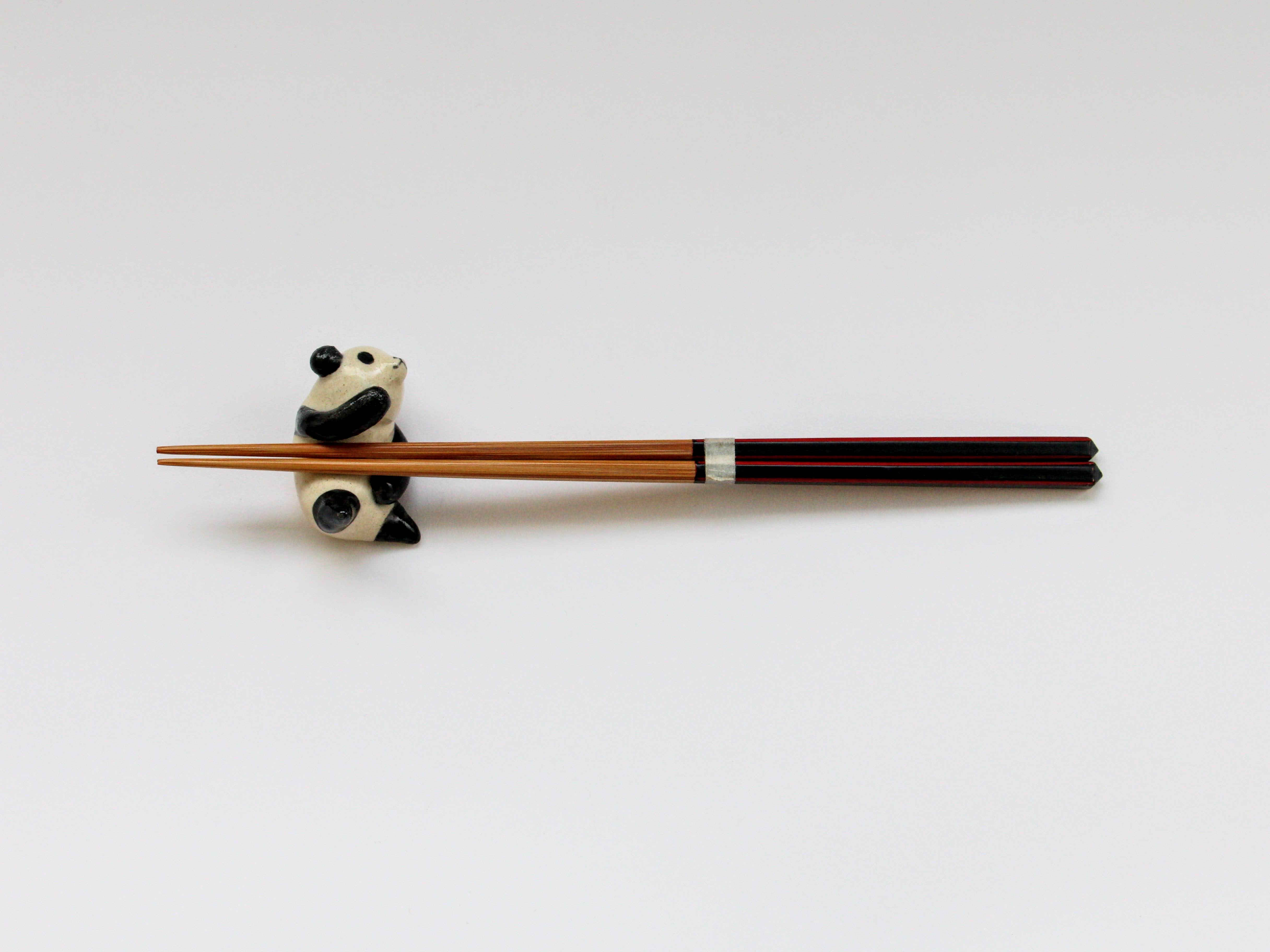 パンダ箸置きD【牧田亮】