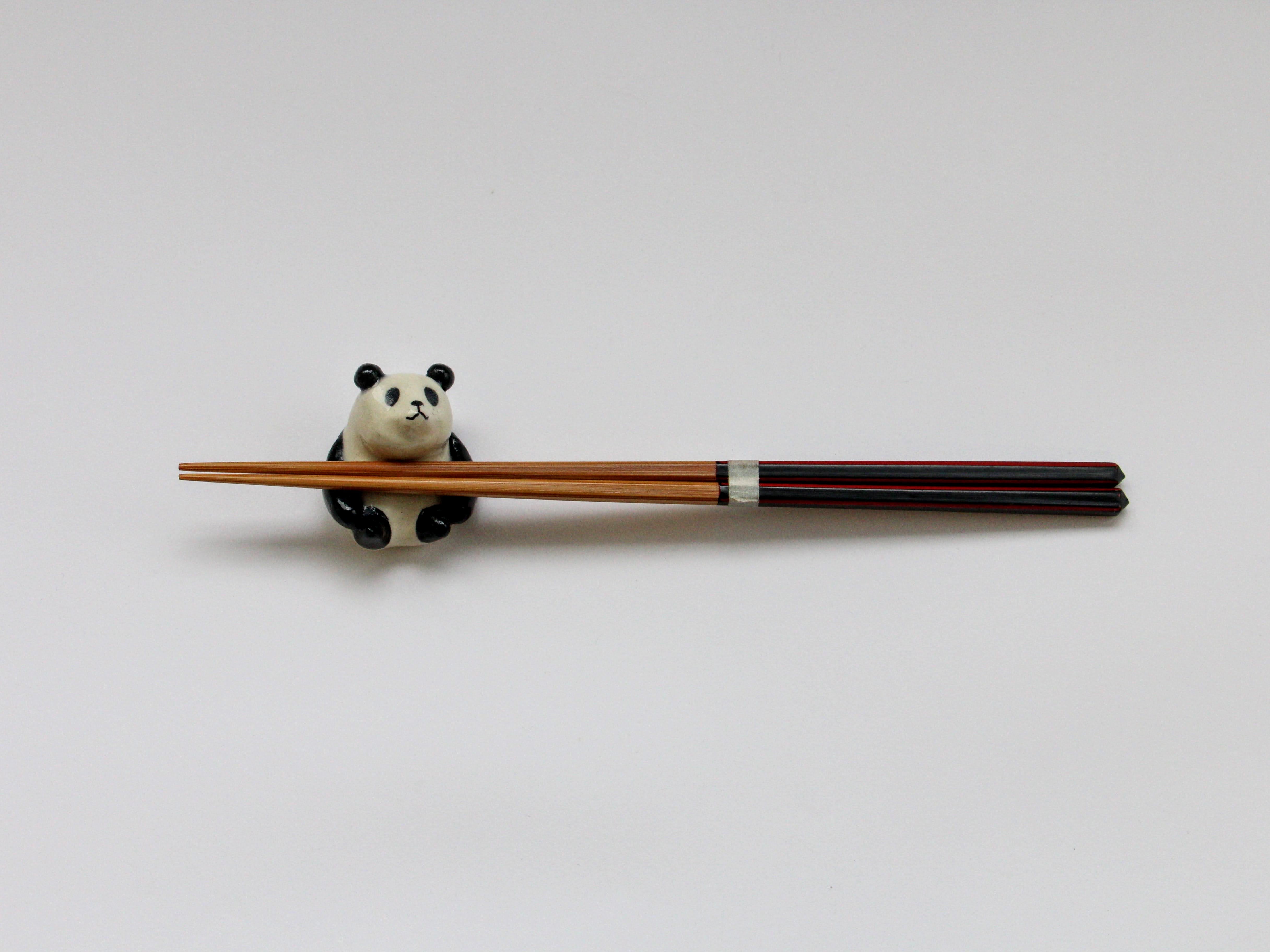 パンダ箸置きC【牧田亮】