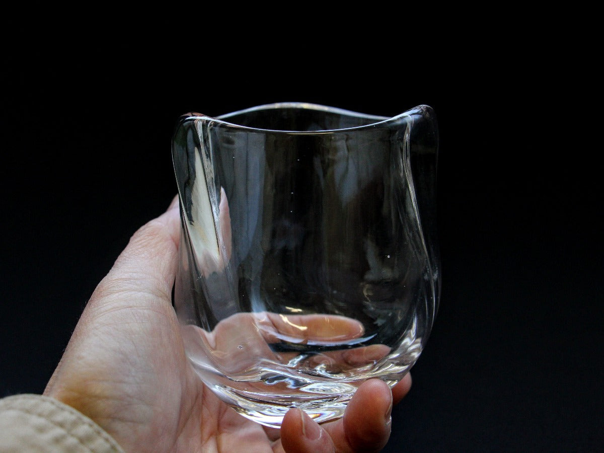 ウェーブゆったり丸タンブラー【原光弘】