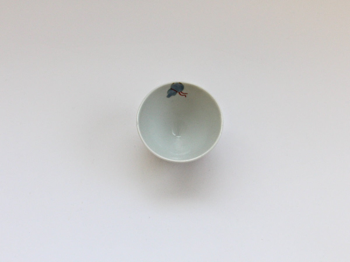 ひょうたん三つ足盃【徳七窯】